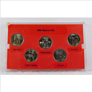 2001 Denver Mint Edition State Quarter Collection*In Original Mint Packaging
