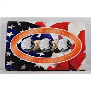 2001 Denver Mint Edition State Quarter Collection*In Original Mint Packaging