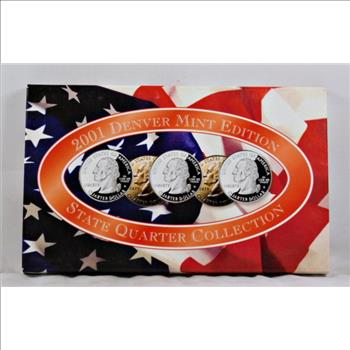 2001 Denver Mint Edition States Quarter Collection*In Original Mint Packaging