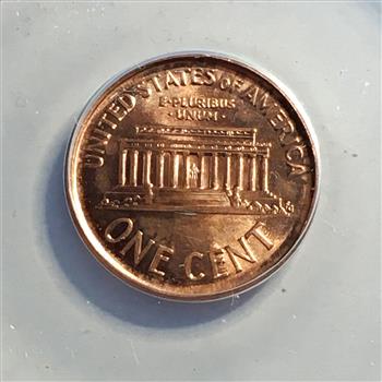 2001 MS64 RED Broadstruck Cents Anacs Error Coin