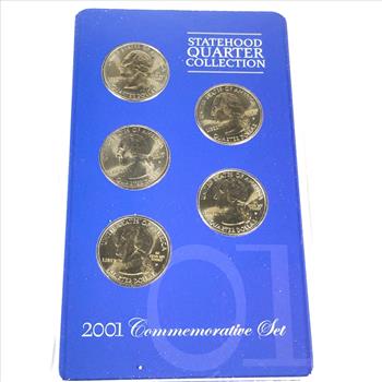 2001 Philadelphia State Quarter Collection with Great Appeal and Nice Toning