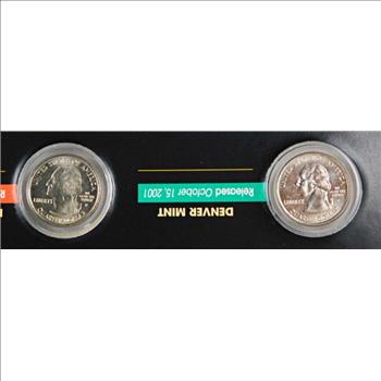 2001-P & D Colorized Kentucky State Commemorative Quarters*On 6.5