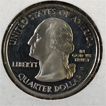 2001-S Proof Silver Iowa State Commemorative Quarter*DCAM