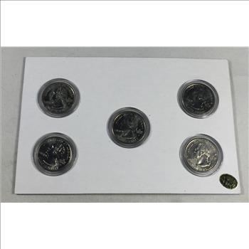 2002 Colorized State Quarter Collection*In Capsules and Nice Storage/Display Box