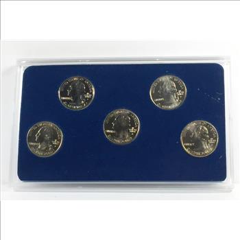 2002 Commemorative State Quarters*Philadelphia Mint*Custom Holder and Box