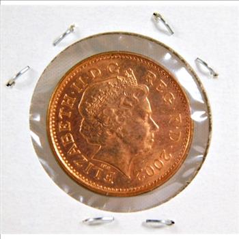 2002 Great Britain One Penny - Brilliant Uncirculated