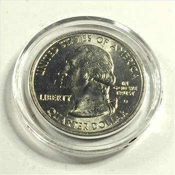 2002-D Colorized Tennessee State Commemorative Quarter*Specialized Coloring*In Protective Capsule