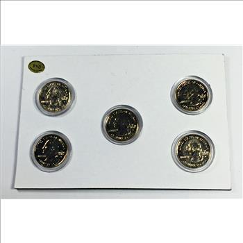 2003 24K Gold Layered Commemorative State Quarter Collection*In Protective Capsules