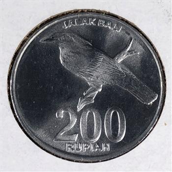 2003 Indonesia 200 Rupiah*High Grade with Luster