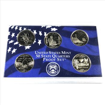 2003 Proof State Quarters Set in Original Government Packaging