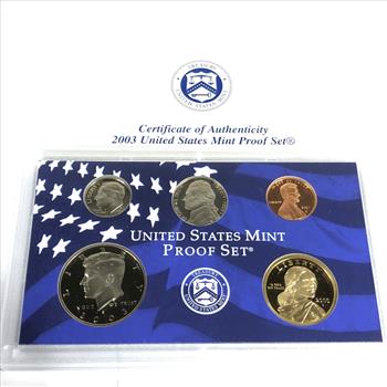 2003 United States Mint Proof Set*Includes 2003 Commemorative Quarters*In Original US Mint Packaging