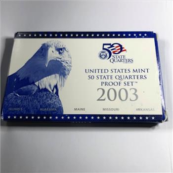 2003 United States Mint State Quarters Proof Set*In Original US Mint Packaging
