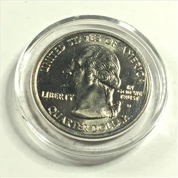 2003-D Colorized Arkansas State Commemorative Quarter*Specialized Coloring*In Protective Capsule