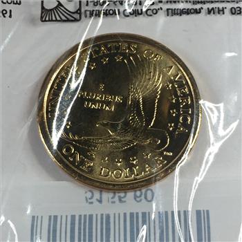 2003-P Sacagawea Commemorative Dollar*Graded Uncirculated 60 by Littleton Coin Co.