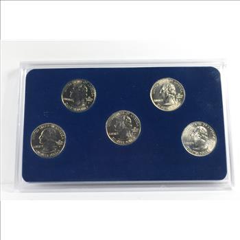 2004 Commemorative State Quarters*Philadelphia Mint*Custom Holder and Box