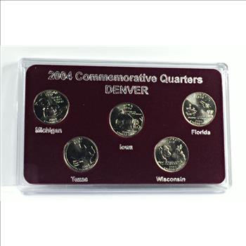 2004 Denver Edition of Commemorative Quarters*In Custom Holder