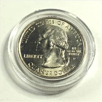 2004-P Colorized Texas State Commemorative Quarter*Specialized Coloring*In Protective Capsule