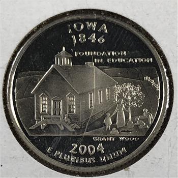 2004-S Proof Silver Iowa State Commemorative Quarter*DCAM