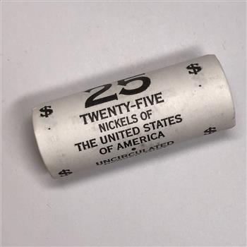 2005 D Buffalo Nickel Bison Roll of *25 Coins