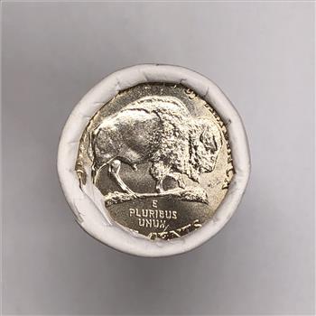 2005 D Buffalo Nickel Bison Roll of *25 Coins