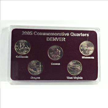 2005 Denver Edition of Commemorative Quarters*In Custom Holder