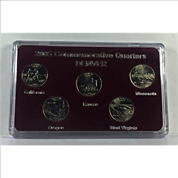 2005 Denver Mint Commemorative State Quarters*In Custom Holder