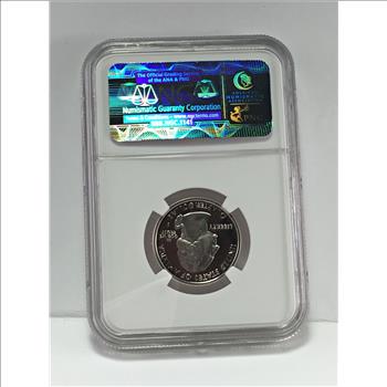2005-S Proof Silver Kansas State Commemorative Washington Quarter*Graded PF69 ULTRA CAMEO by NGC