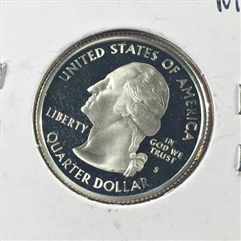 2005-S Proof Silver Layered Minnesota State Commemorative Quarter*DCAM