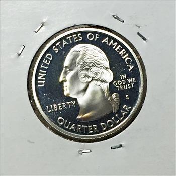 2005-S Proof Silver West Virginia State Commemorative Quarter*DCAM