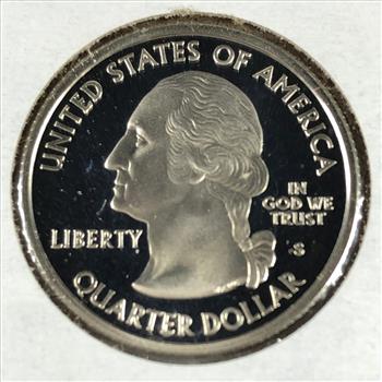 2005-S Proof Silver West Virginia State Commemorative Washington Quarter*Deep Cameo