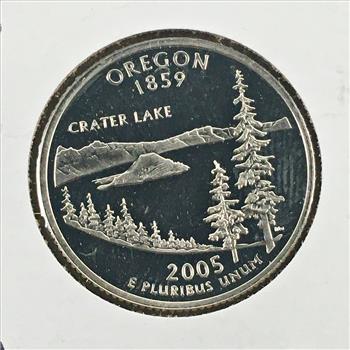 2005-S Silver Proof Oregon Commemorative Quarter*DCAM