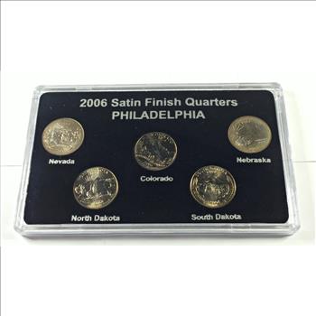 2006 Philadelphia Mint Satin Finish Commemorative State Quarters*In Original US Mint Packaging