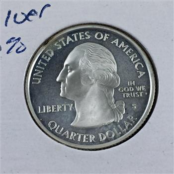 2006-S Proof Silver Nebraska State Commemorative Quarter*High Grade