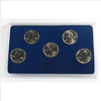 2007 Commemorative State Quarters*Philadelphia Mint*Custom Holder and Box