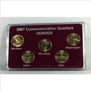 2007 Denver Mint Commemorative Quarters*Uncirculated in Original Custon Holder