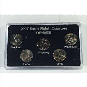 2007 Denver Mint Satin Finish Commemorative State Quarters*In Original US Mint Packaging