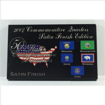 2007 Denver Mint Satin Finish Commemorative State Quarters*In Original US Mint Packaging
