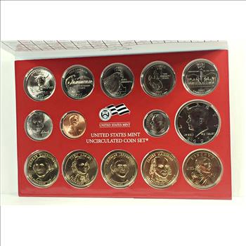 2007 Denver US Mint Uncirculated Coin Set* Includes Presidential Commemorative Dollars & Commemorative States Quarters