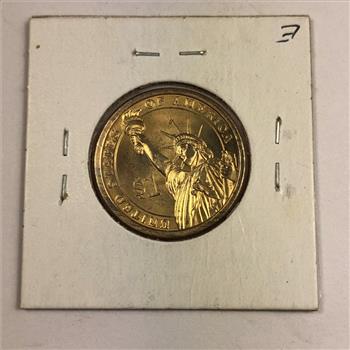 2007 Presidential Dollar Error *No Edge Lettering