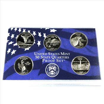 2007 Proof State Quarters Set in Original Government Packaging