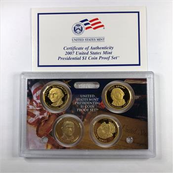 2007 United States Mint Presidential $1 Coin Proof Set*In Original US Mint Packaging