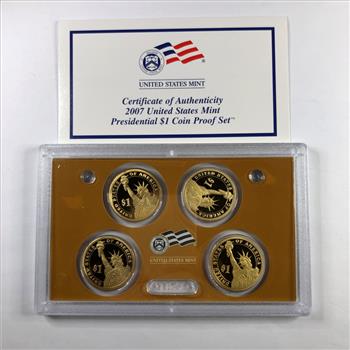 2007 United States Mint Presidential $1 Coin Proof Set*In Original US Mint Packaging