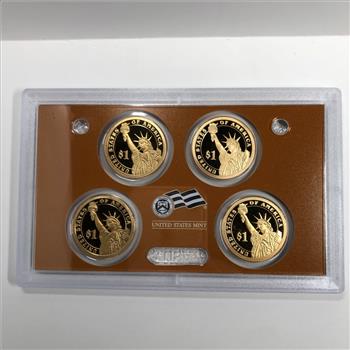 2007 United States Mint Presidential Commemorative $1 Coin Proof Set*Set of Four Coins in Original US Mint Packaging