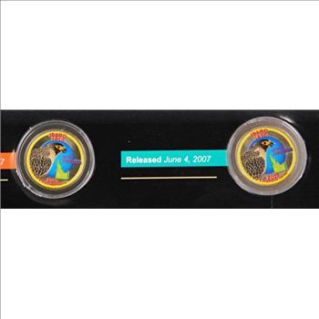 2007-P & D Colorized Idaho State Commemorative Quarters*On 6.5