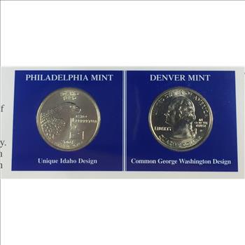 2007-P & D Idaho Commemorative Quarters*Uncirculated Encased in 9