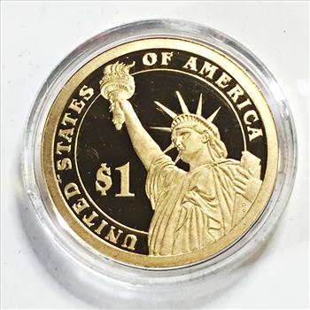 2007-S Proof James Madison Presidential Commemorative Dollar*DCAM*In Protective Capsule