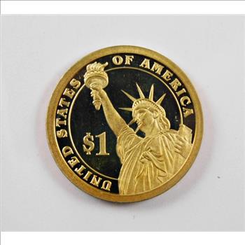 2007-S Proof John Adams Commemorative Presidential Dollar*DCAM