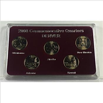 2008 Denver Mint Commemorative State Quarters*In Custom Holder