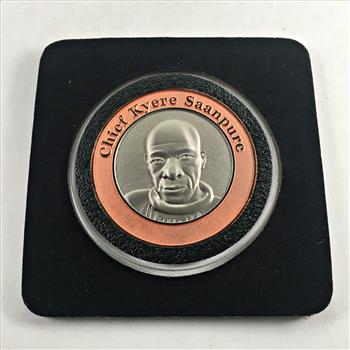 2008 Ghanaian Tribes 2 Mwal*Mwalba Tribe*Bronze/CN*Uncirculated*In Protective Capsule