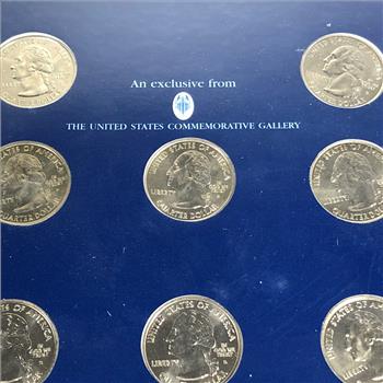 2008 P&D State Quarter Set New Mexico Oklahoma Alaska Arizona Hawaii